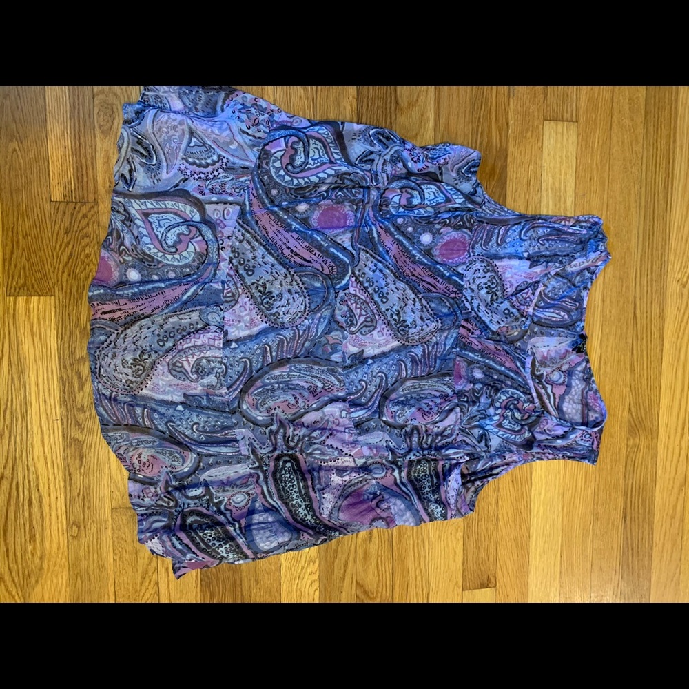 Purple tank